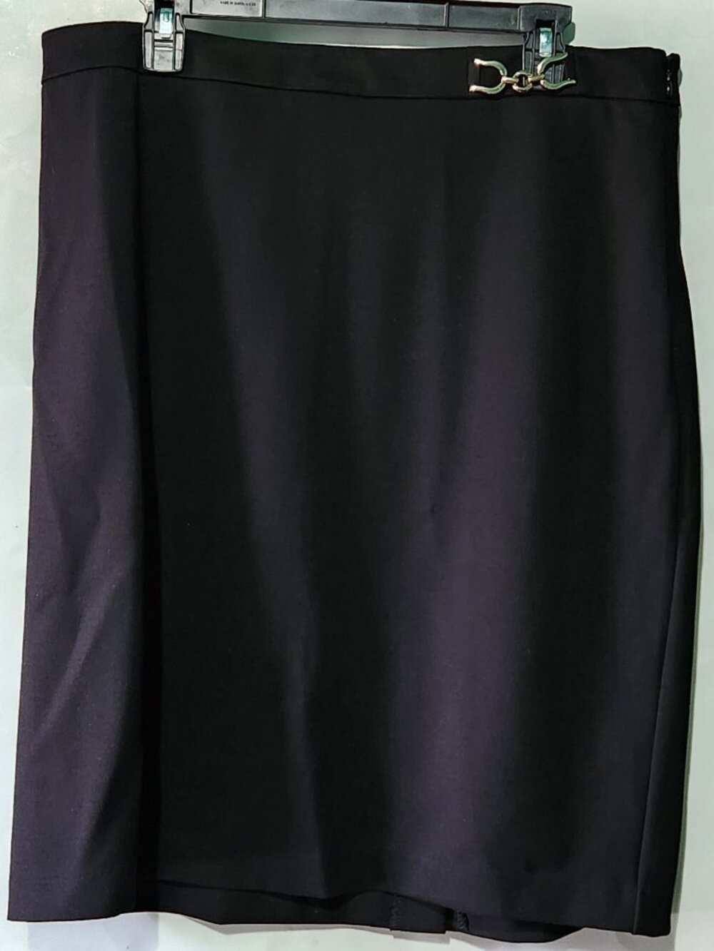 Jones New York Signature Women's Black Pencil Skirt - Size XL